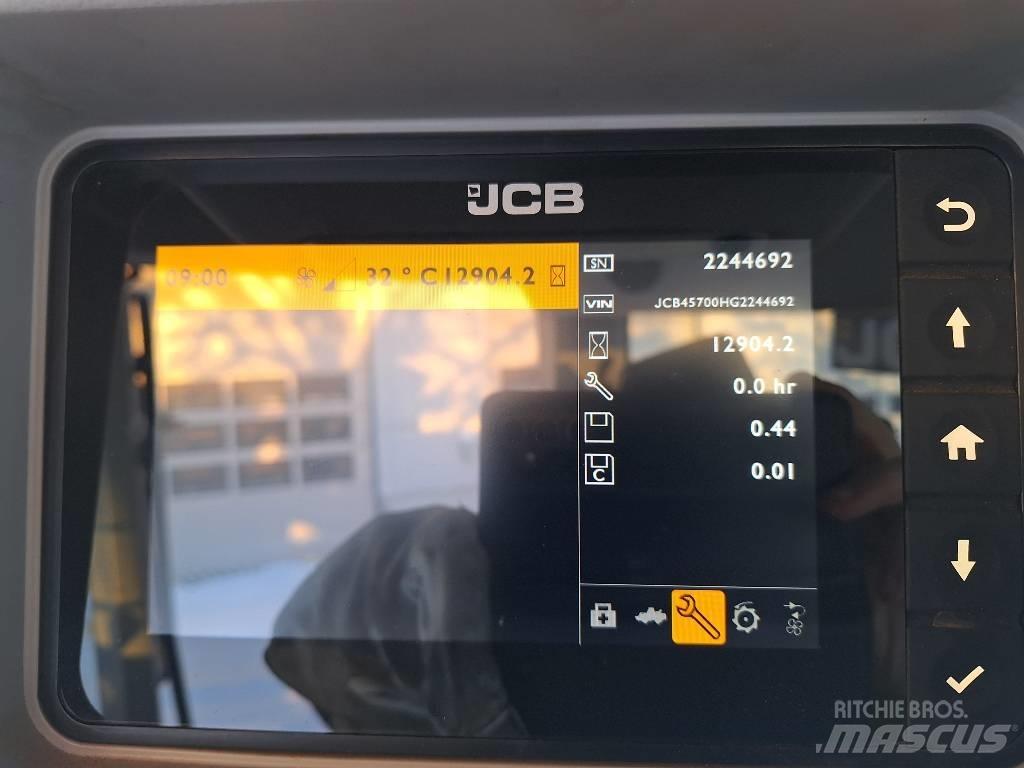 JCB 457 ZX Gumikerekes homlokrakodók