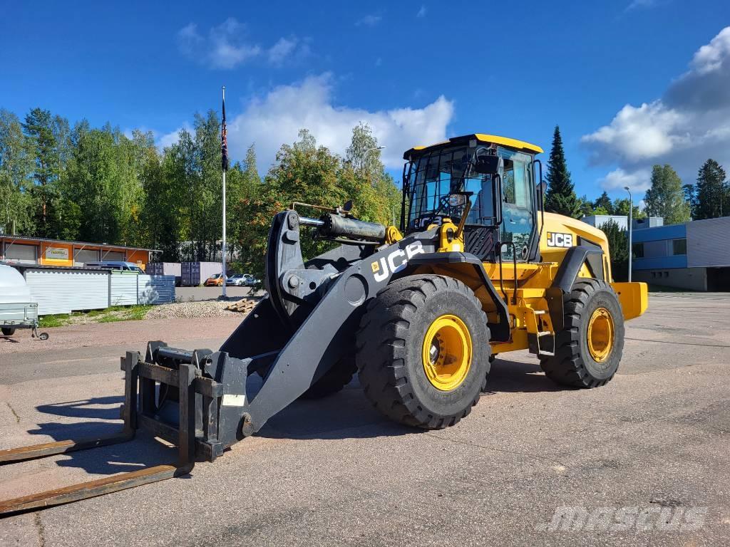 JCB 457 ZX Gumikerekes homlokrakodók