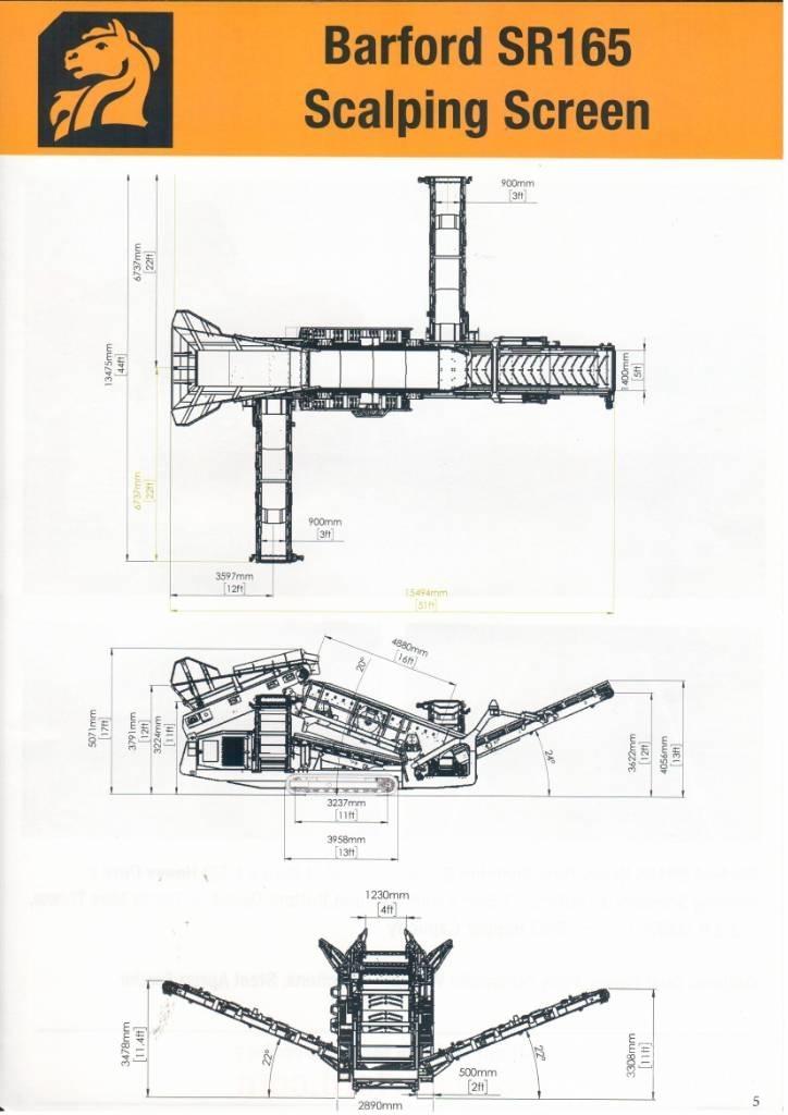 Barford SR165 Osztályozó berendezések