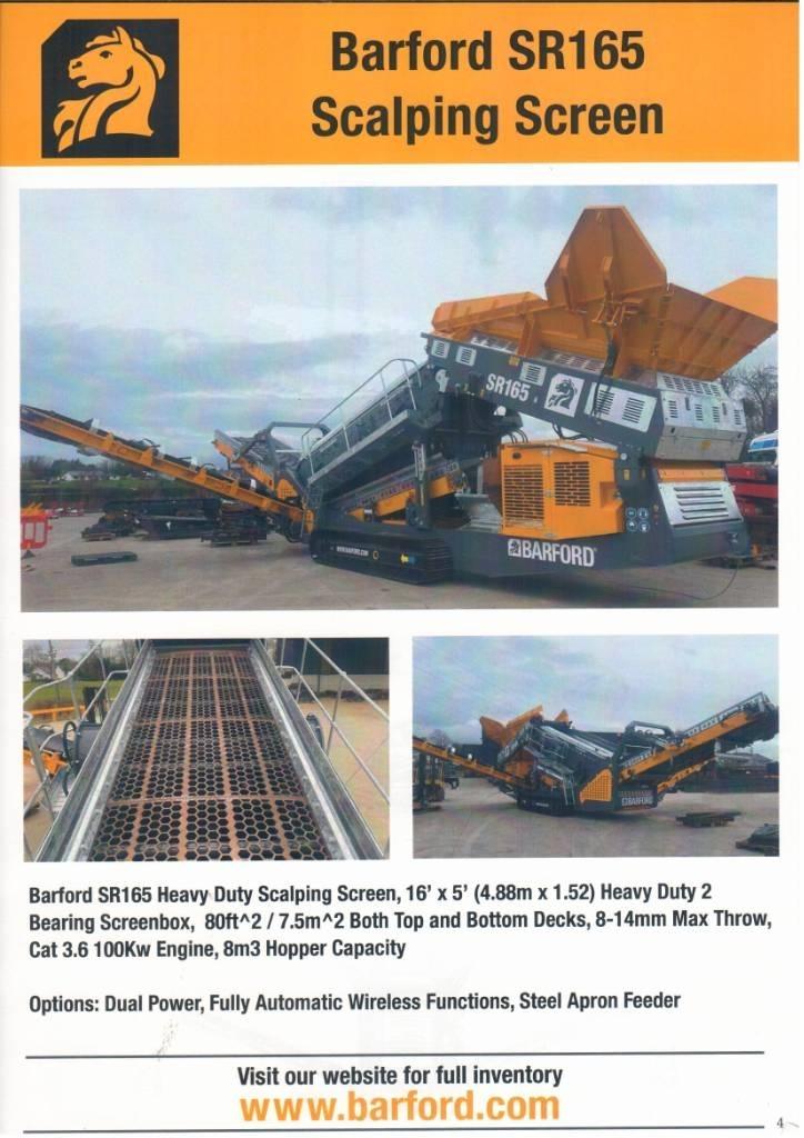 Barford SR165 Osztályozó berendezések