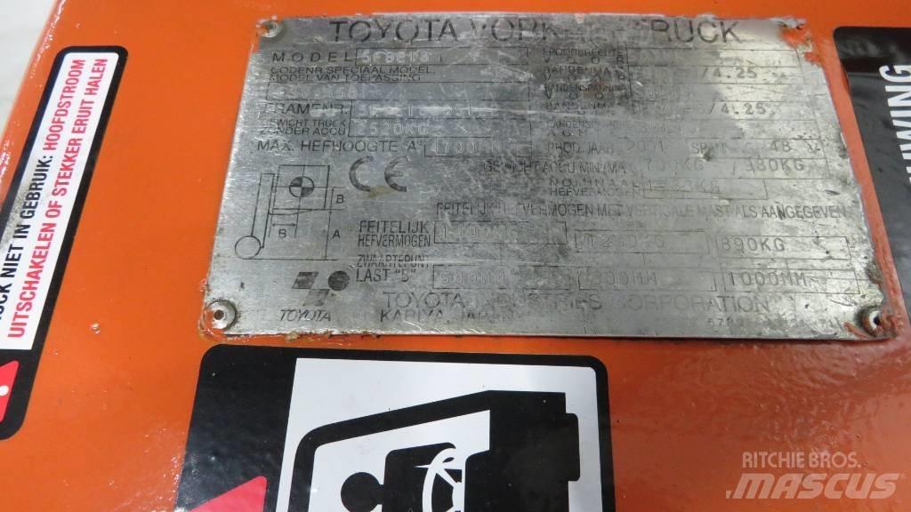 Toyota 5FBE18 Elektromos targoncák