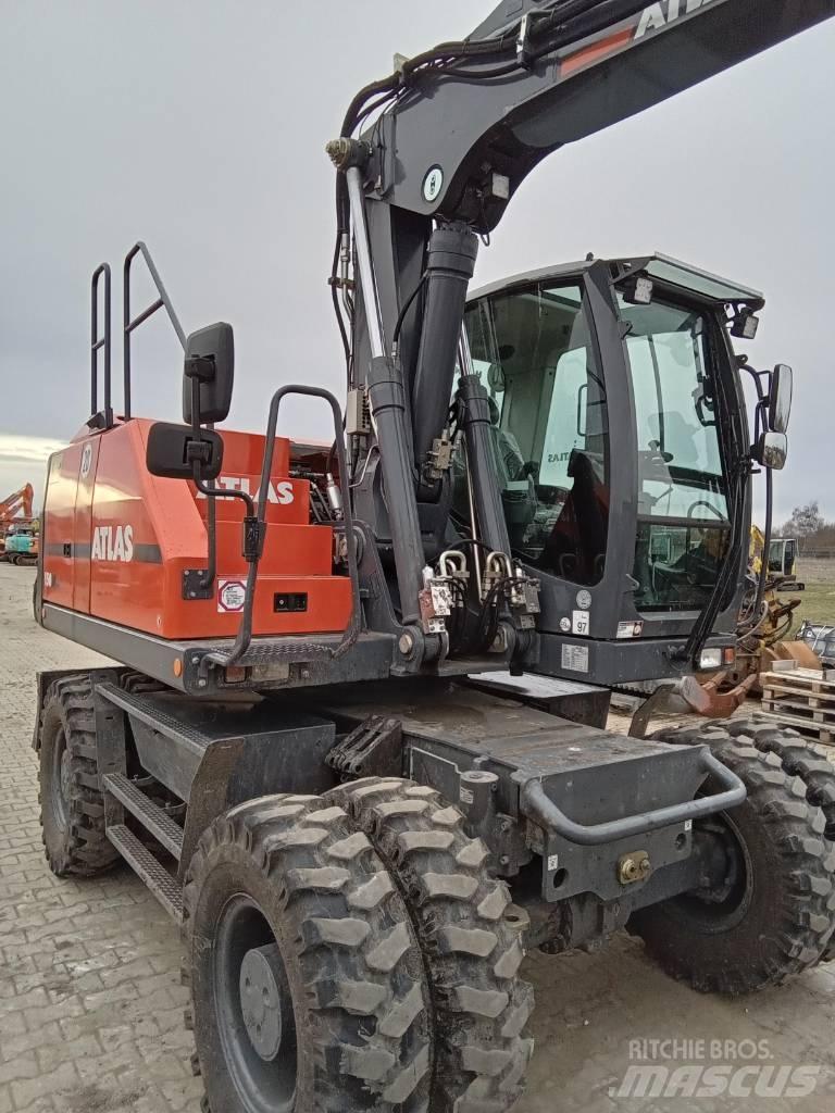 Atlas 150W Gumikerekes kotrók