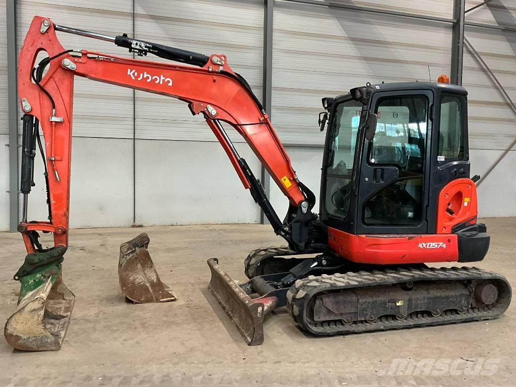 Kubota KX 057-4 Mini kotrók < 7t