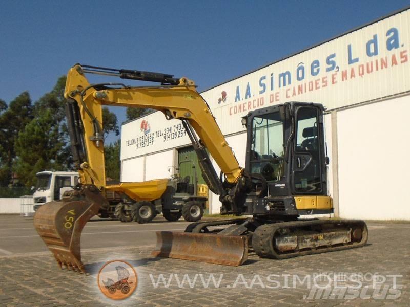 Yanmar Vio 50-6A Mini kotrók < 7t