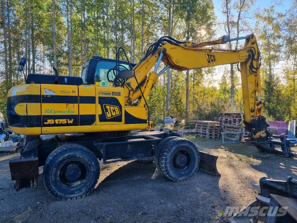 JCB JS 175 W -2001 Gumikerekes kotrók
