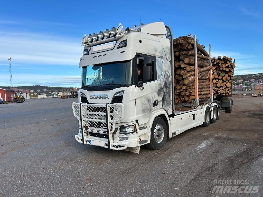 Scania R 650 Rönkszállító teherautók