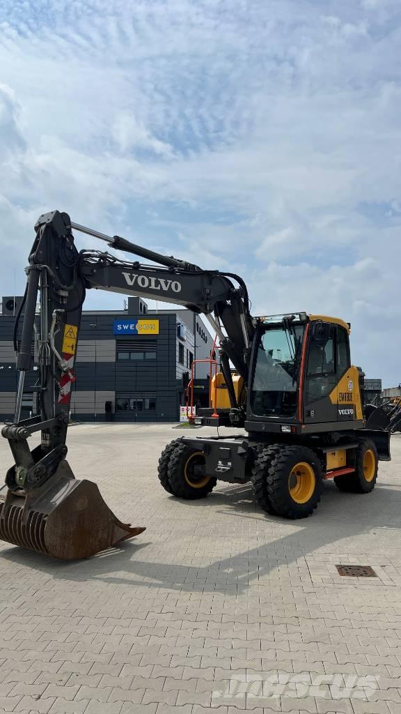 Volvo EWR 130 E Gumikerekes kotrók