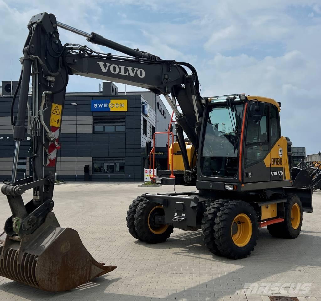 Volvo EWR 130 E Gumikerekes kotrók