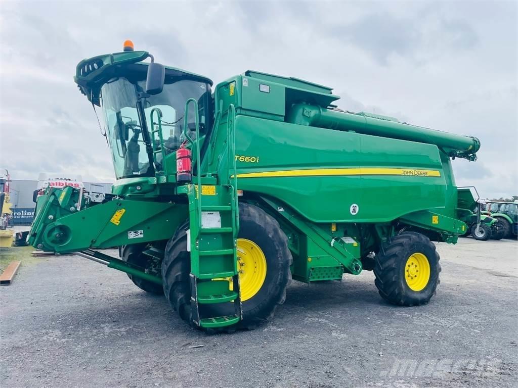 John Deere T660 i Kombájnok