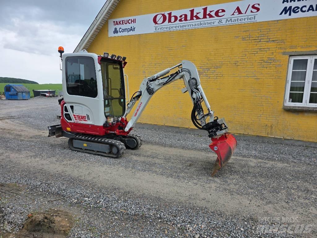 Takeuchi TB 320 Mini kotrók < 7t