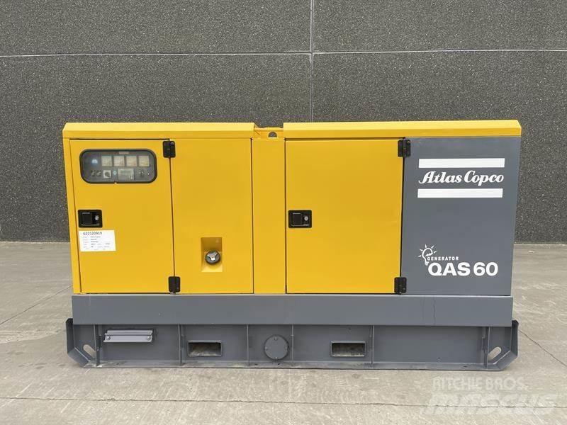 Atlas Copco QAS 60 Dízel áramfejlesztők