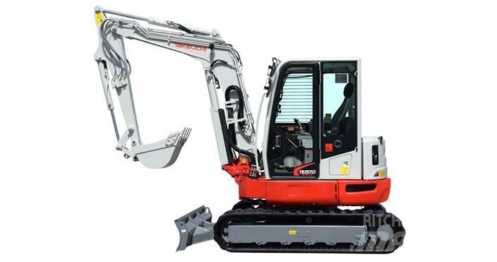 Takeuchi TB257FR Mini kotrók < 7t