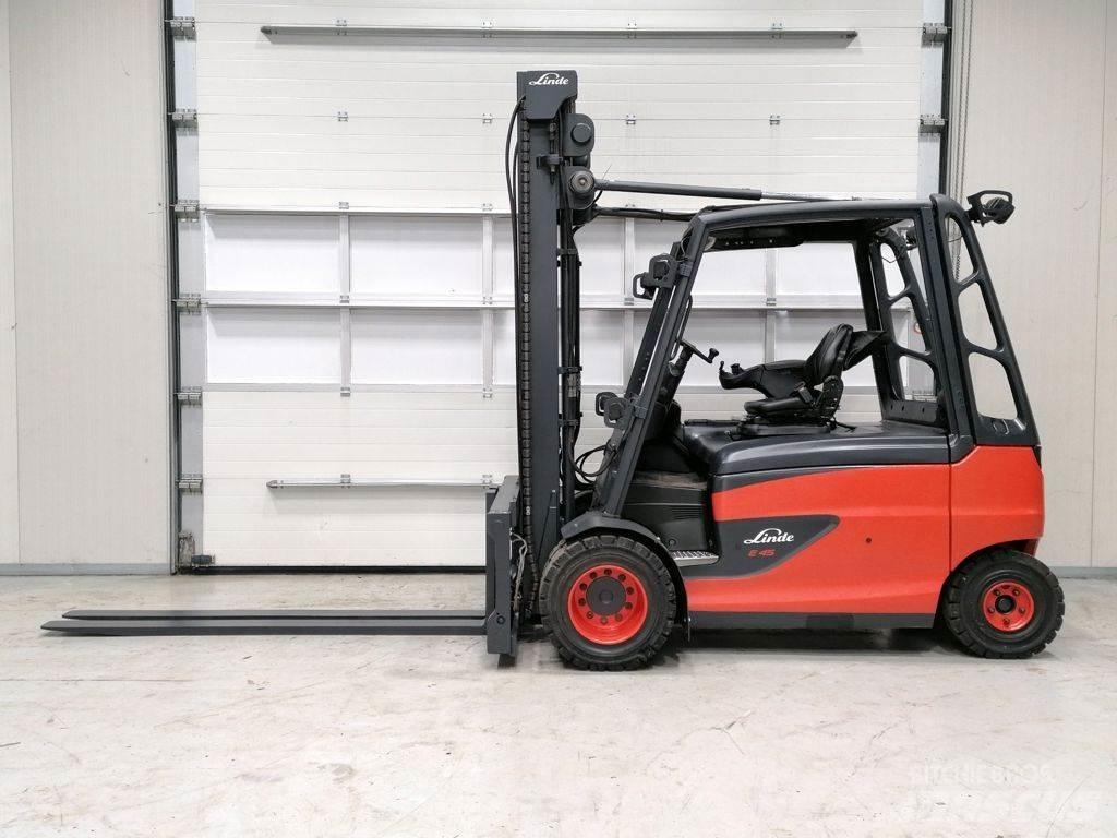 Linde E45HL/01-600 Elektromos targoncák