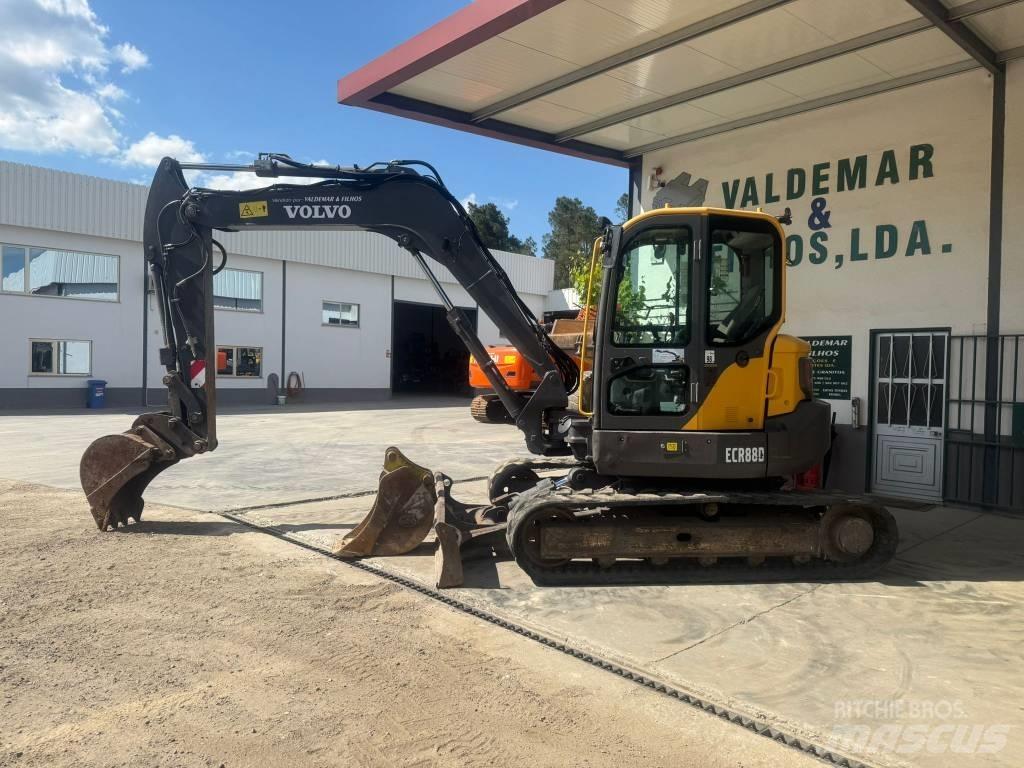 Volvo ECR 88 D, ECR88 Közepes (midi) kotrók 7 t - 12 t