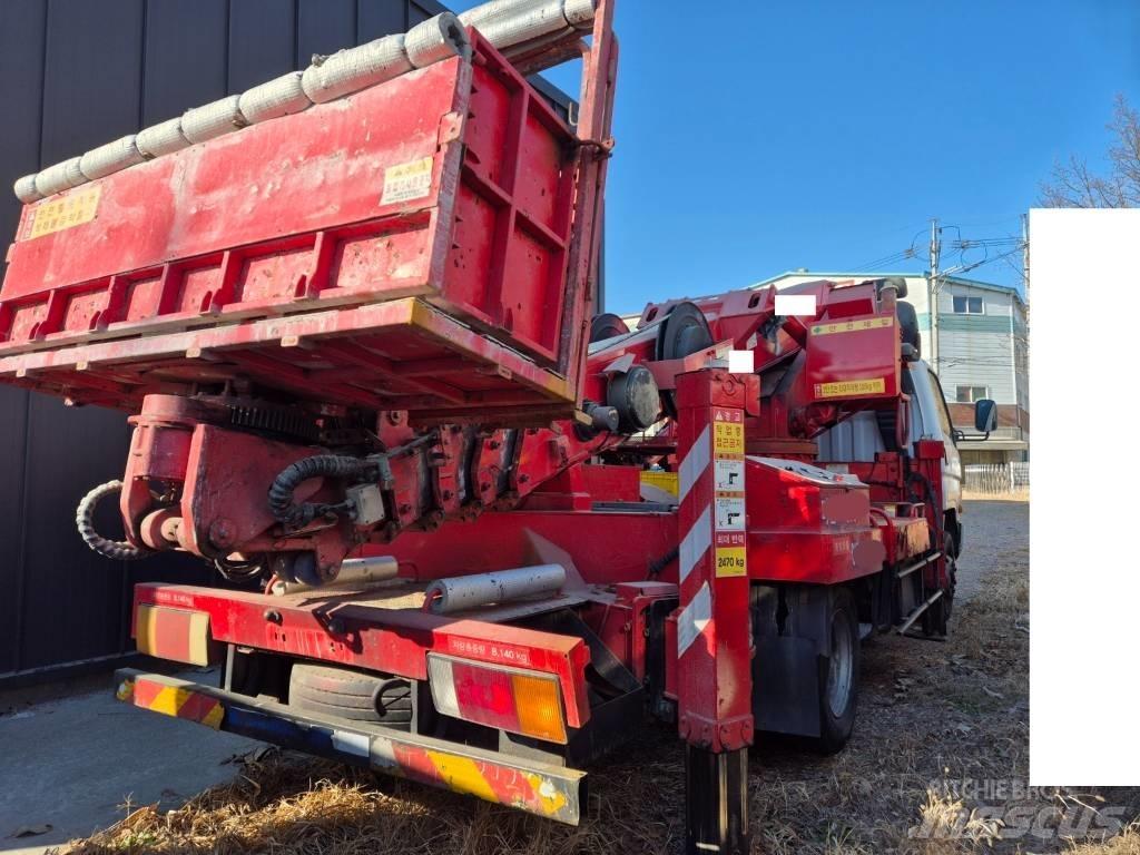 Hansin HS2750 Teherautóra szerelt emelők és állványok