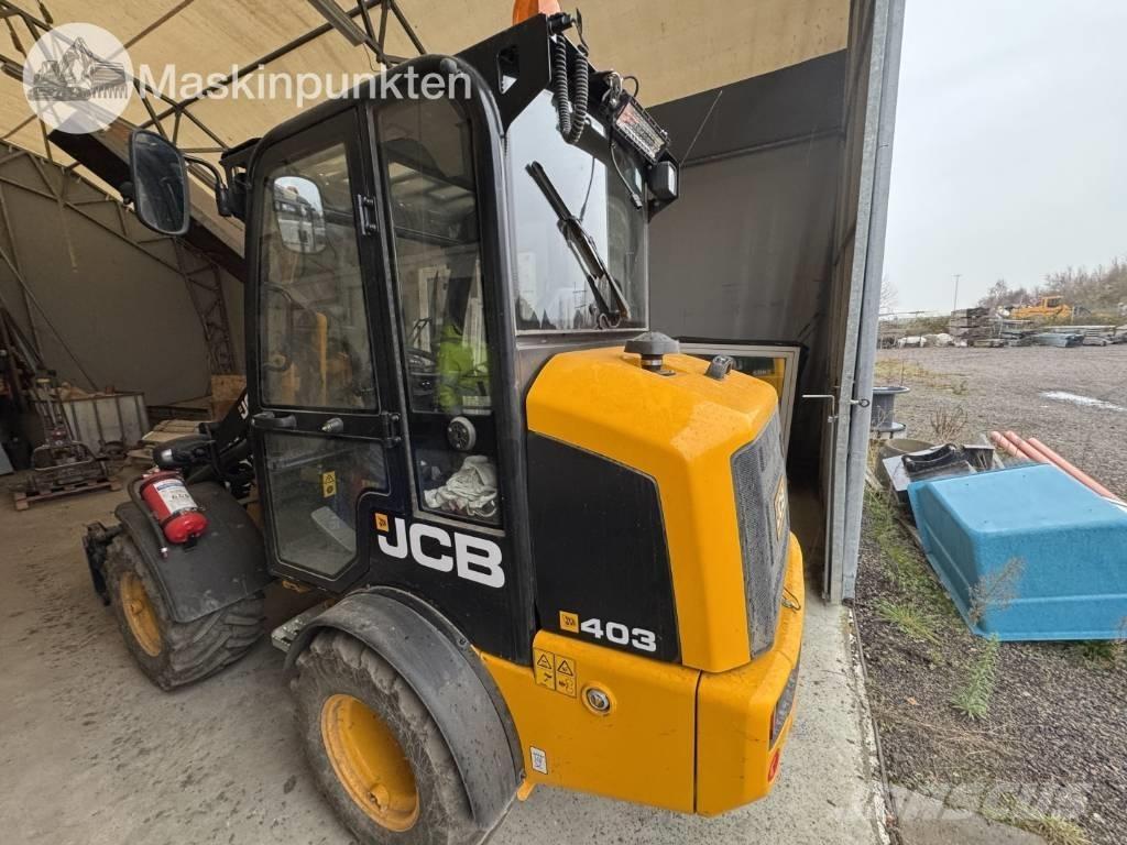 JCB 403 Gumikerekes homlokrakodók