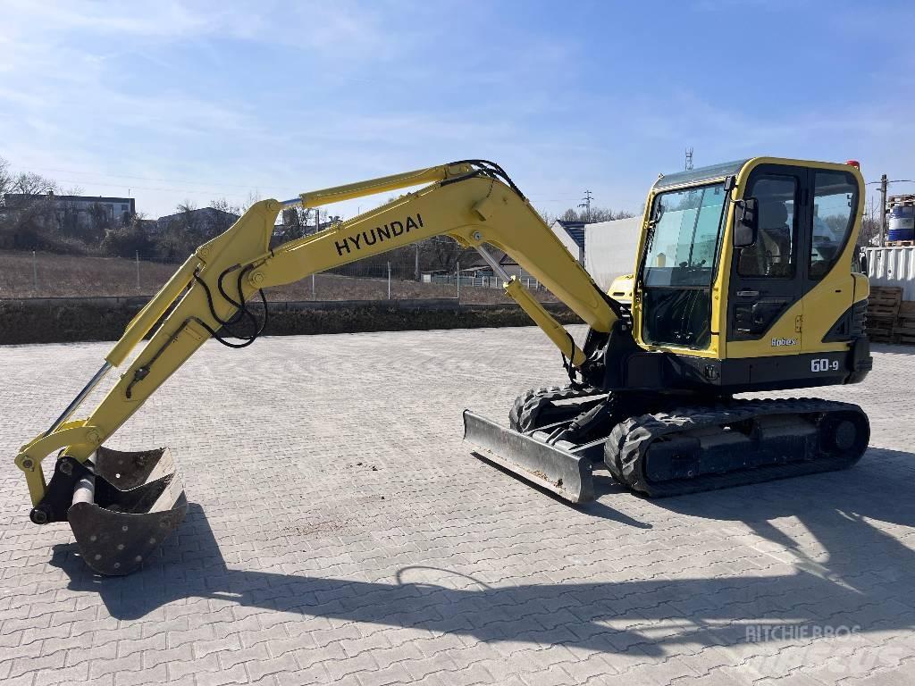 Hyundai Robex 60-9 Mini kotrók < 7t