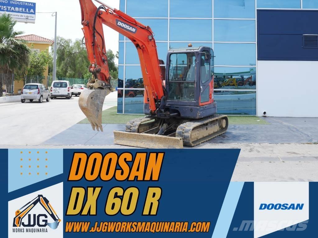 Doosan DX 60 R Mini kotrók < 7t