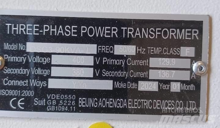  Bodor DSG3-90KVA-L Építőipar - Egyebek