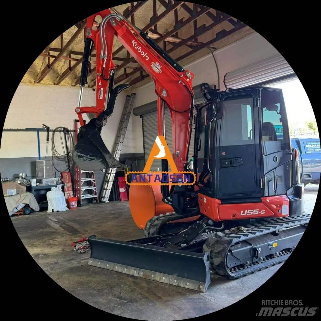 Kubota U55-5 Mini kotrók < 7t