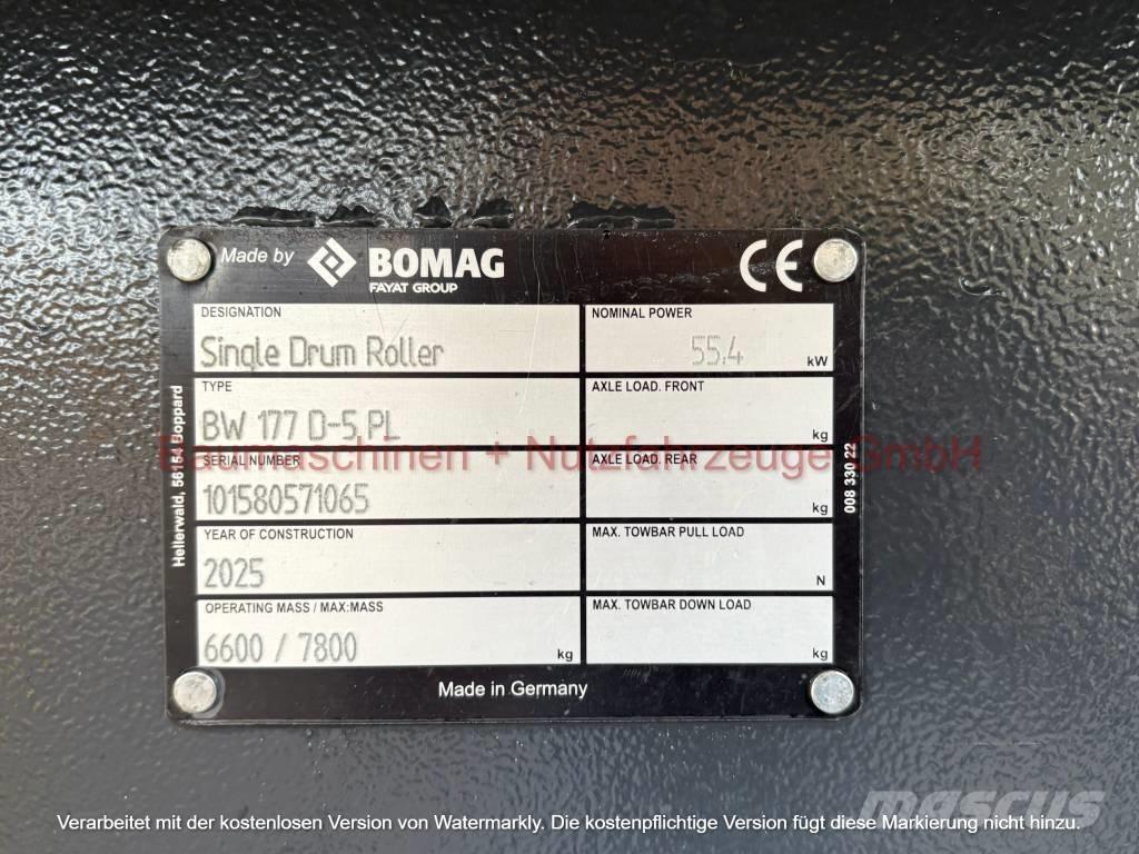 Bomag BW 177 D-5 Egydobos hengerek