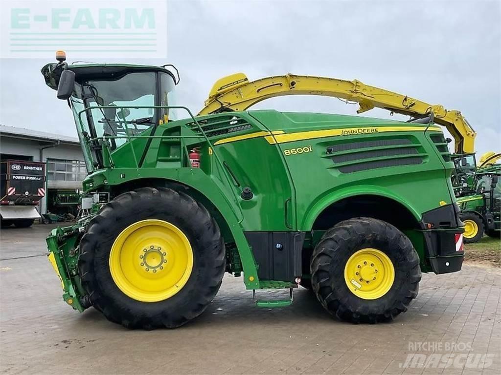 John Deere 8600 Önjáró szecskázók