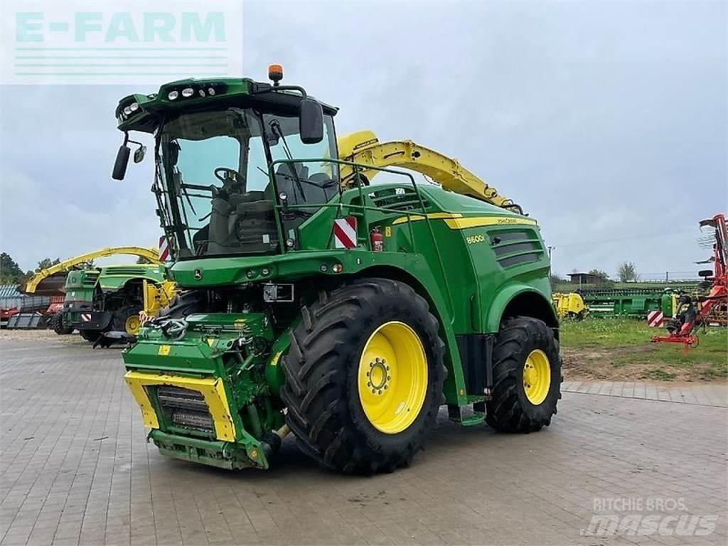 John Deere 8600 Önjáró szecskázók