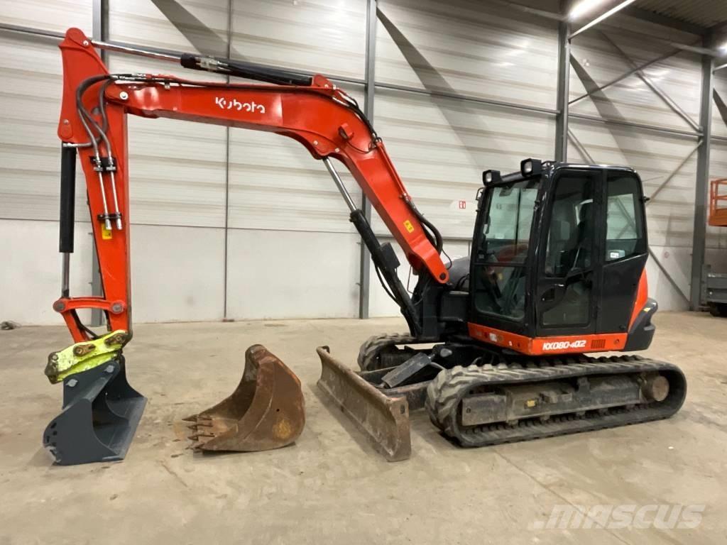 Kubota KX 080-4 A 2 Közepes (midi) kotrók 7 t - 12 t