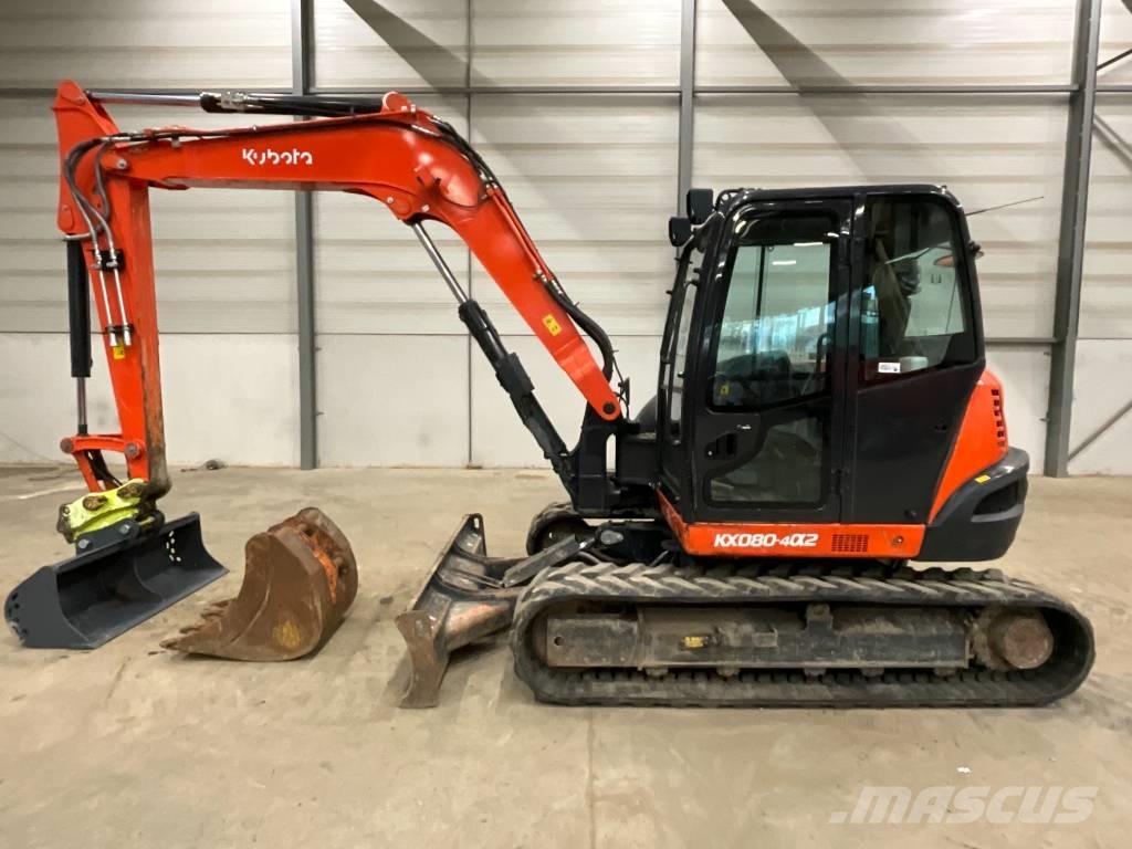 Kubota KX 080-4 A 2 Közepes (midi) kotrók 7 t - 12 t