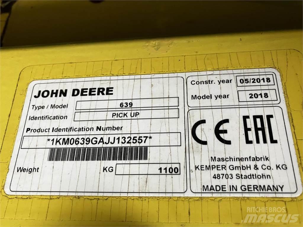 John Deere 639 Kombájn tartozékok