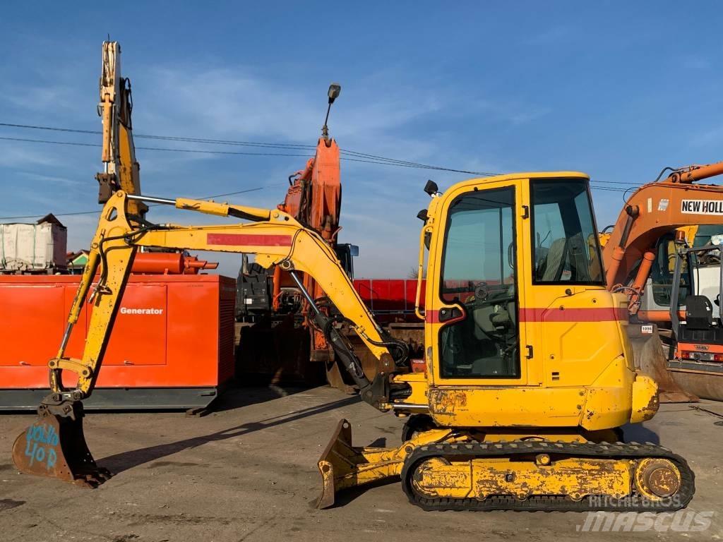 Volvo ECR 40 D Mini kotrók < 7t