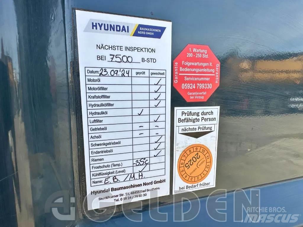 Hyundai HX260NL Lánctalpas kotrók