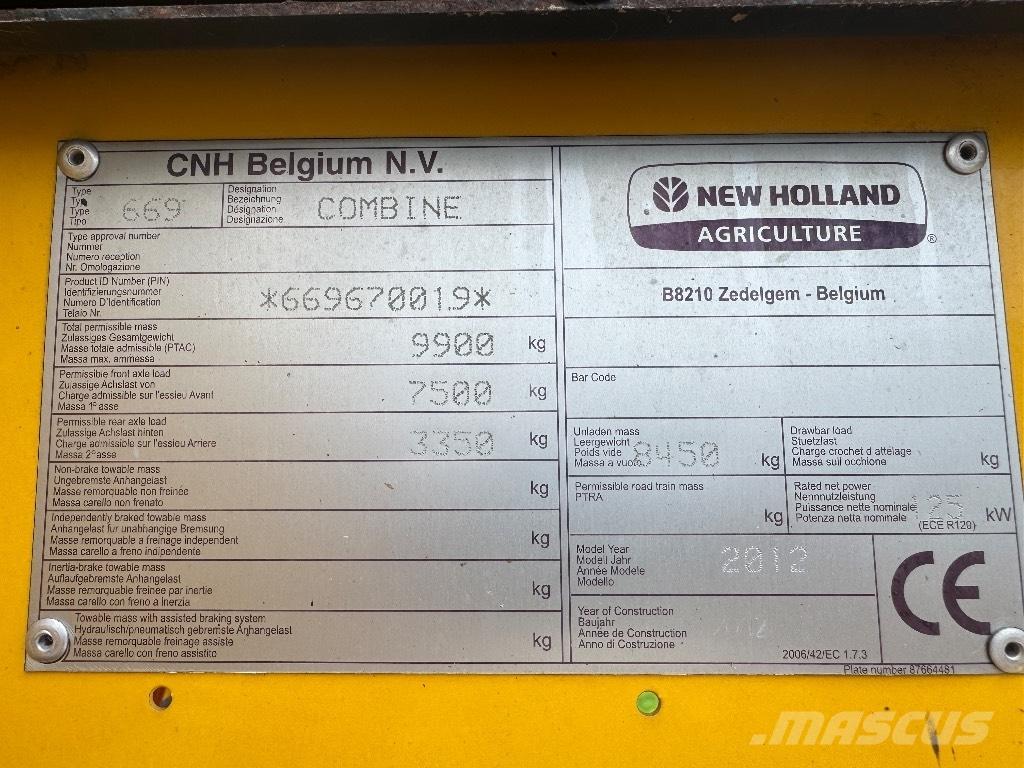 New Holland Tc5060 Kombájnok