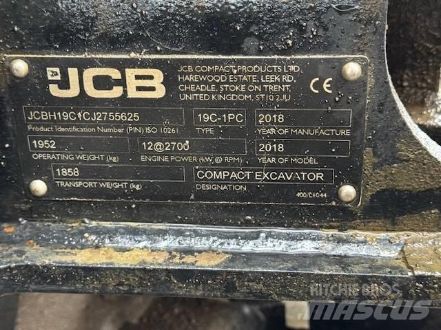 JCB 19 C-1 Mini kotrók < 7t