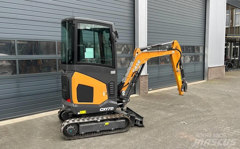 CASE CX17D Mini kotrók < 7t