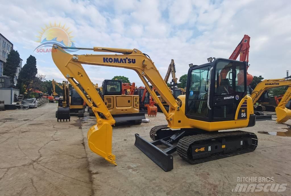 Komatsu PC 56-7 Mini kotrók < 7t