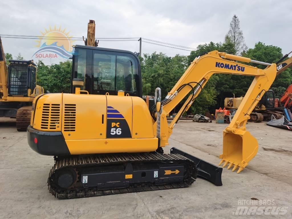 Komatsu PC 56-7 Mini kotrók < 7t
