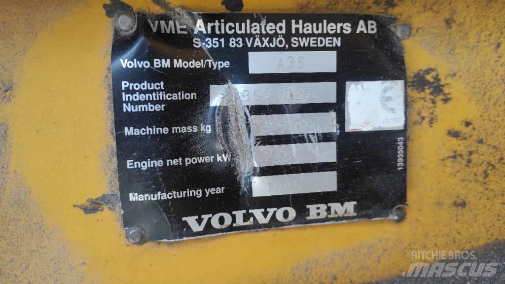 Volvo A 35 Csuklósdömperek