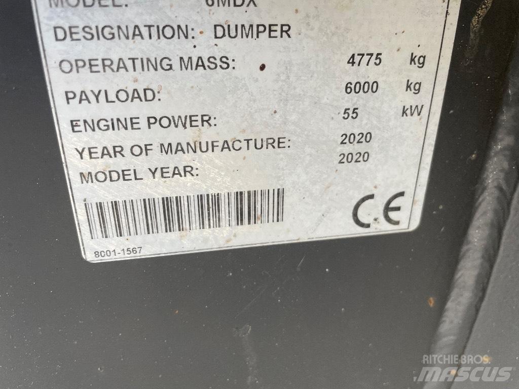 Mecalac 6 MDX Mezei dömperek