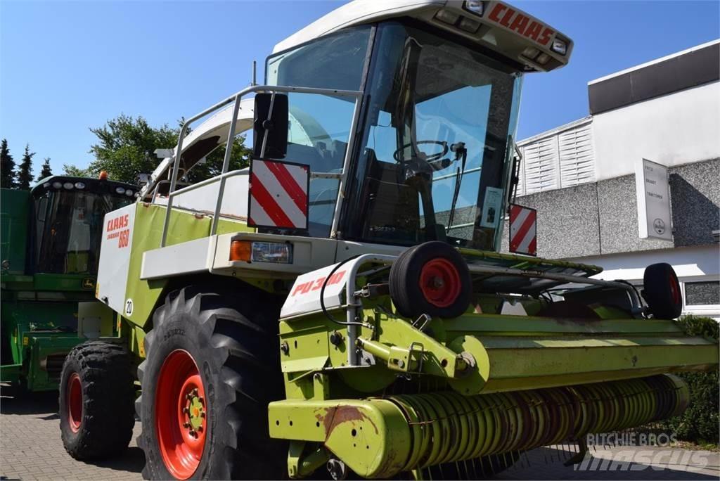CLAAS Jaguar 860 Önjáró szecskázók