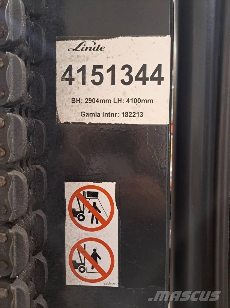 Linde E50HL-01 Elektromos targoncák