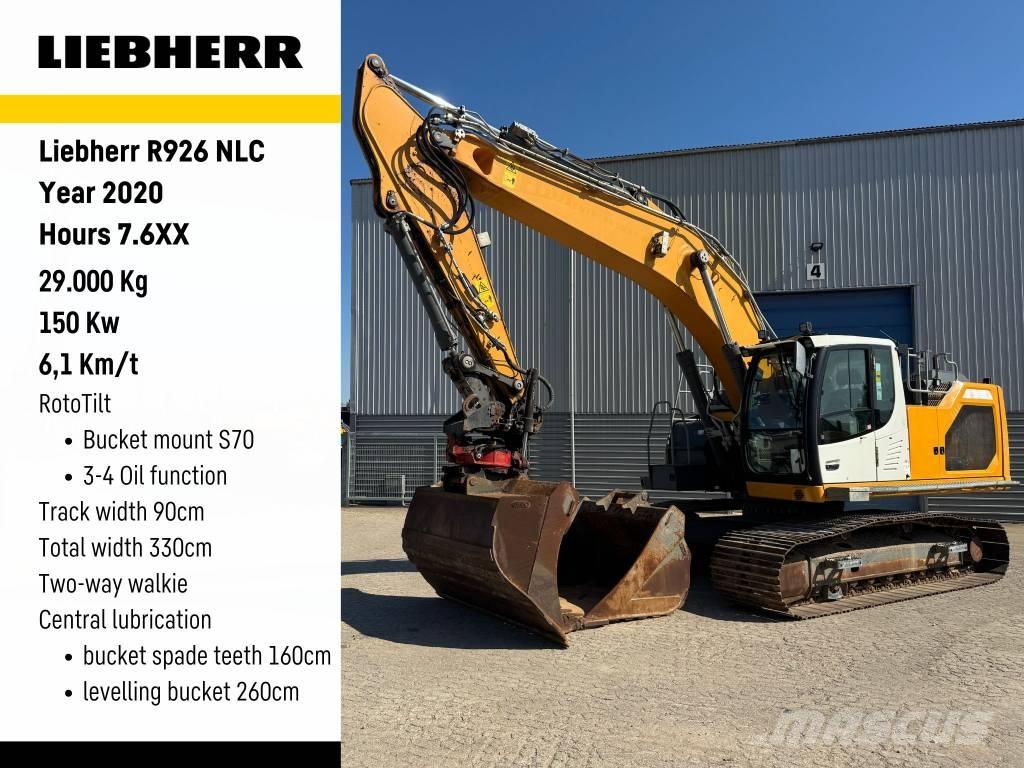 Liebherr R 926 LC Lánctalpas kotrók