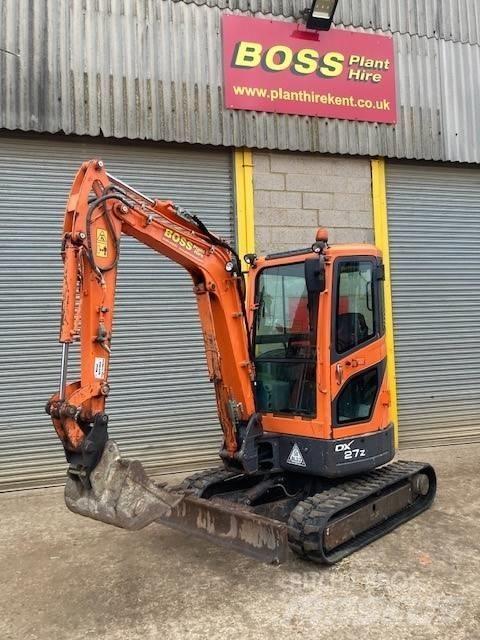 Doosan DX 27 Z Mini kotrók < 7t