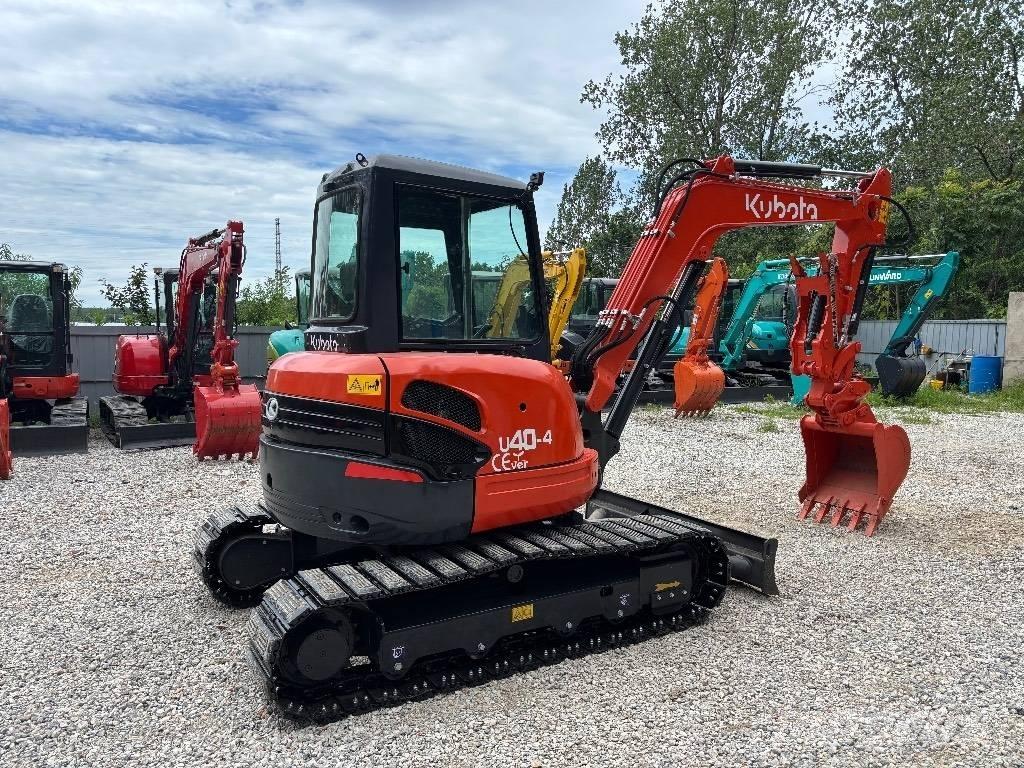 Kubota U40 Mini kotrók < 7t