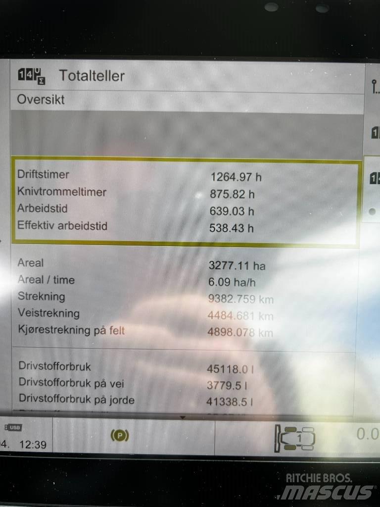 CLAAS Jaguar 950-4 Önjáró szecskázók
