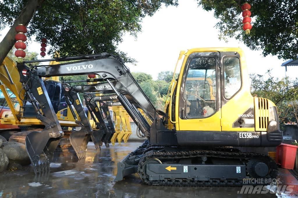 Volvo EC 55 B Mini kotrók < 7t