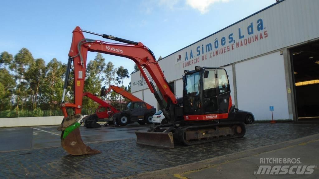 Kubota KX 080-4 Közepes (midi) kotrók 7 t - 12 t
