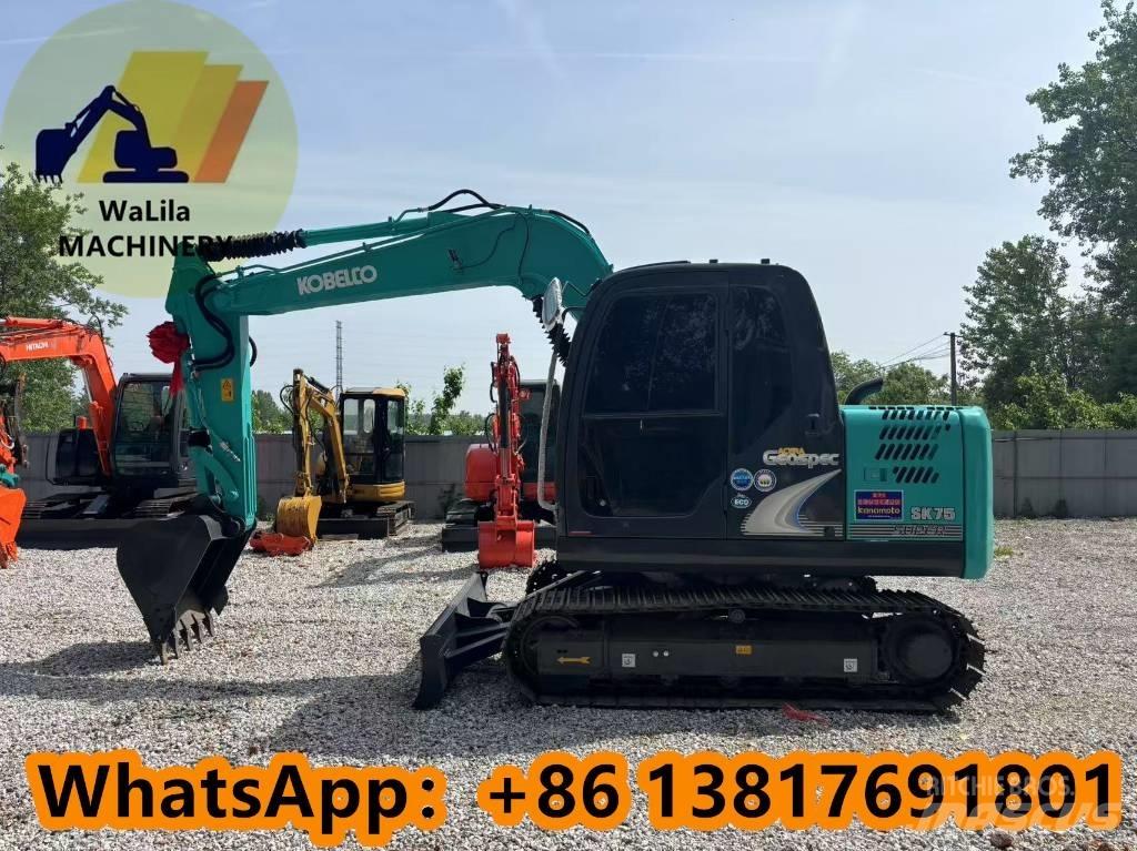 Kobelco SK 75 Mini kotrók < 7t