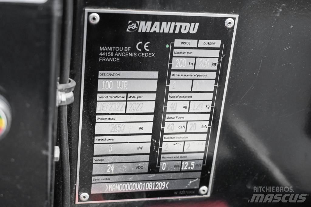 Manitou VJR 100 Karos emelők