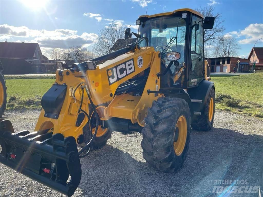 JCB TM 220 Agri Gumikerekes homlokrakodók